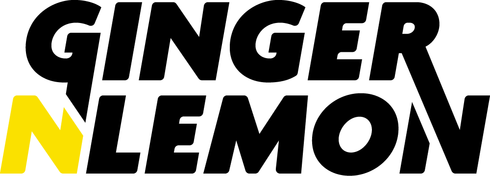 gingernlemon logo nero